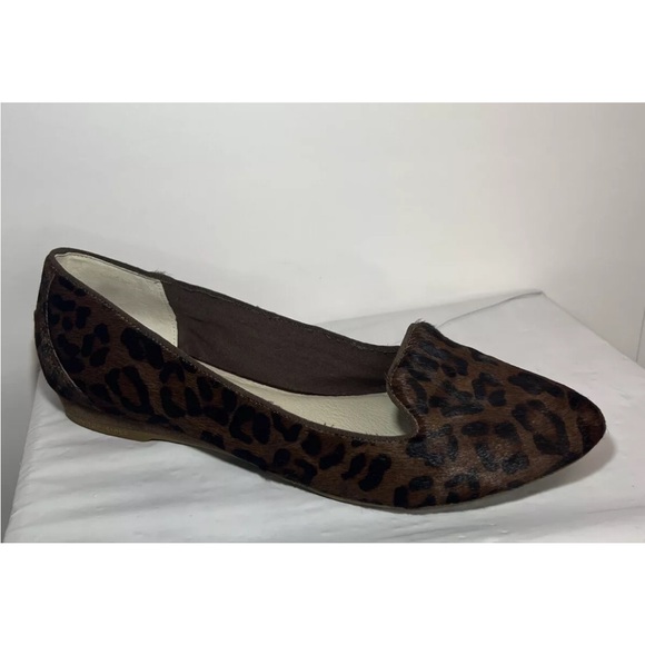 Sperry Top-Sider Womens Leopard Print Faux Fur Slip on Loafers STS90398 Sz 9 - Picture 2 of 14